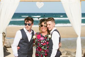 Amanda + Gavin Married xx North Burleigh beach wedding  133