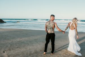 Katie & Raphael- Married xx North Burleigh beach elopement xx  61